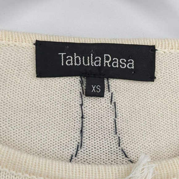 Tabula Rasa Mali Scallop Fringe Knit Sweater XS - Picture 4 of 5